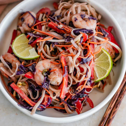 Pad Thai Shrimp Salad