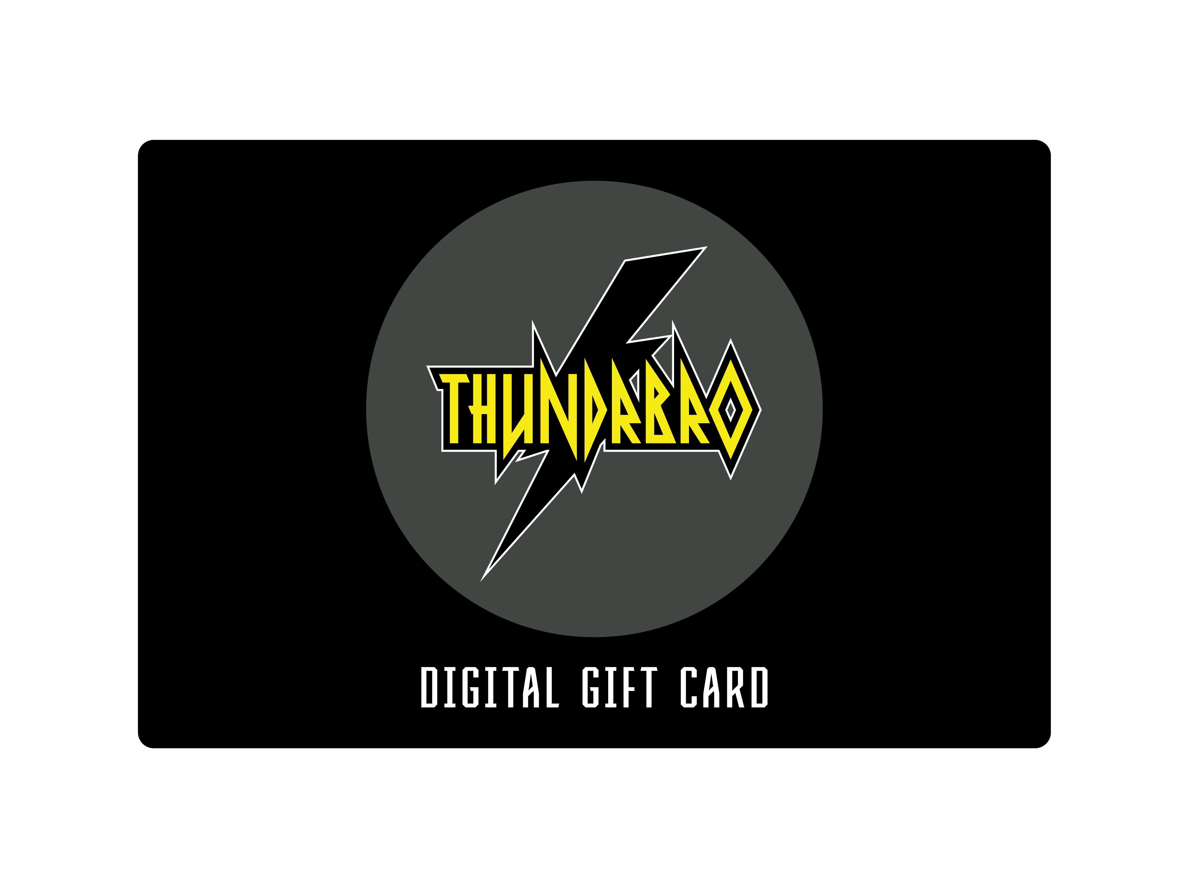 Gift Card - Thundrbro GAINZ card