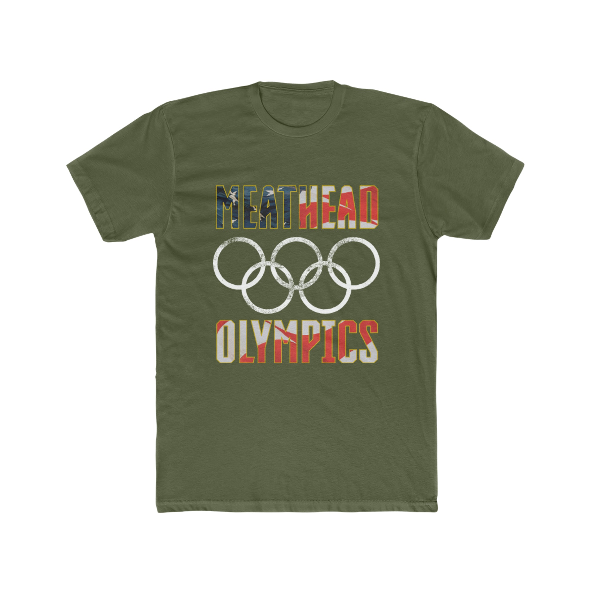 Meathead Olympics - Military Tee
